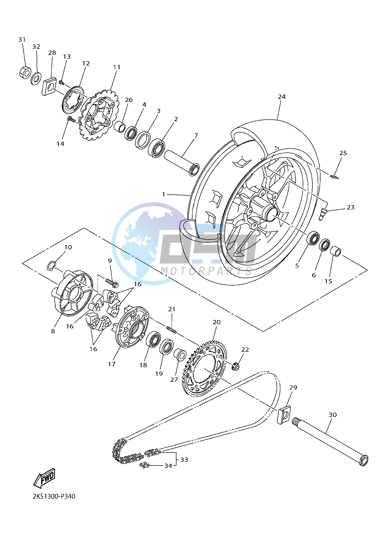 REAR WHEEL