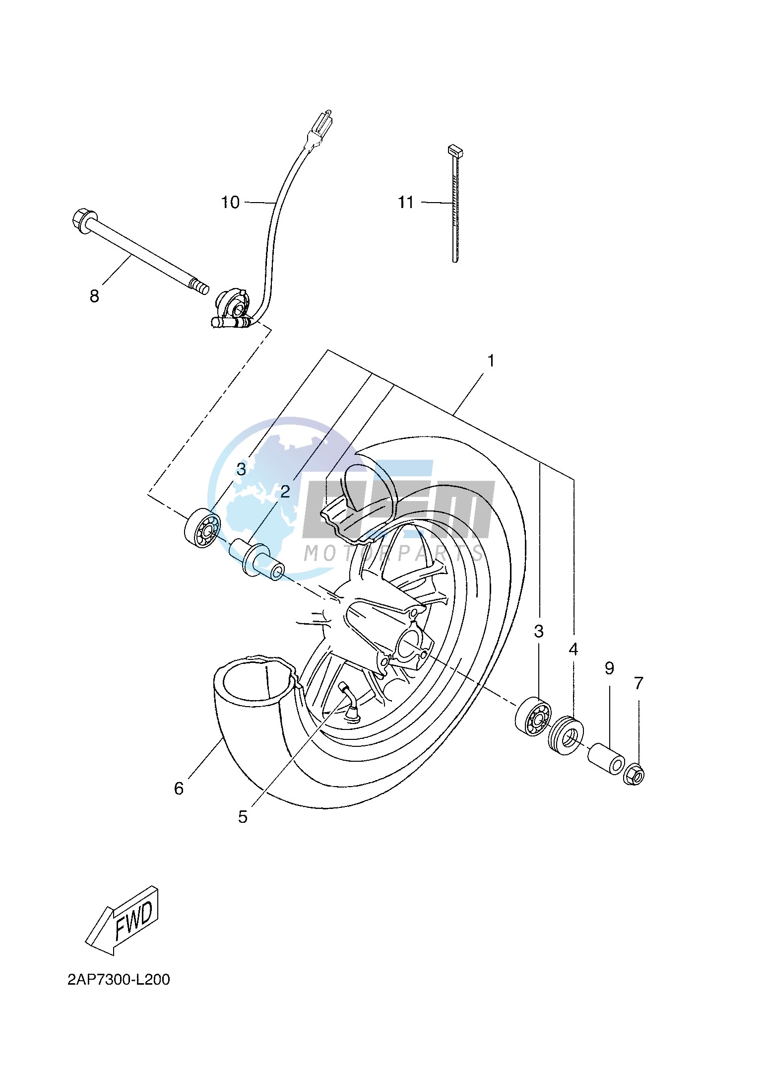 FRONT WHEEL