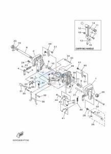 9-9FMHS drawing FRONT-FAIRING-BRACKET