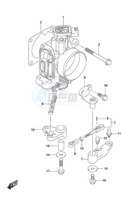 DF 115A drawing Throttle Body