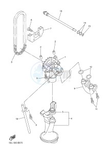 XJ6N 600 XJ6-N (NAKED) (20SR 20SU) drawing OIL PUMP