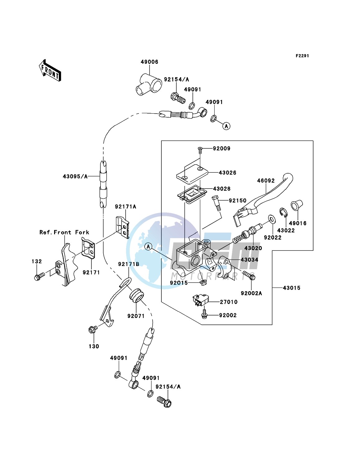 Front Master Cylinder