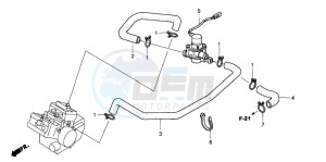 VFR800A drawing AIR INJECTION CONT. VALVE