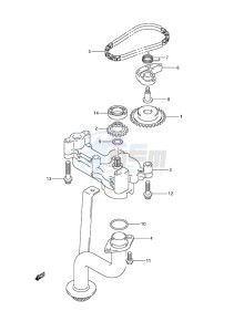 DF 300 drawing Oil Pump