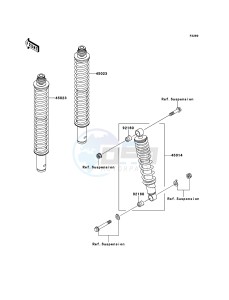 KVF360_4X4 KVF360ABF EU GB drawing Shock Absorber(s)