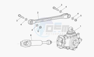 Breva V 1100 IE IE drawing Transmission complete