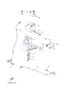 YP400RA X-MAX 400 ABS X-MAX (1SD8 1SD8 1SD8) drawing ELECTRICAL 3