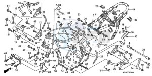 ST13009 UK - (E / MKH MME) drawing FRAME BODY