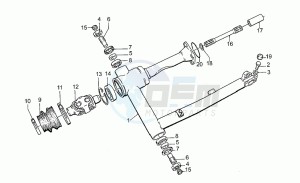 SP III 1000 drawing Swing arm