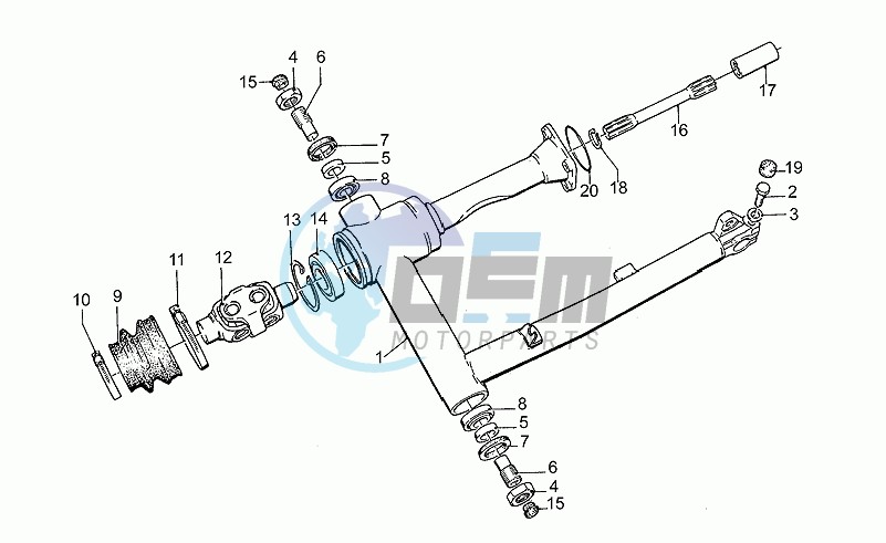 Swing arm