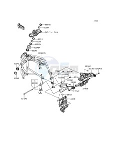 NINJA H2R ZX1000PGF EU drawing Frame