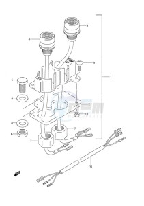 DF 30 drawing Trim Switch