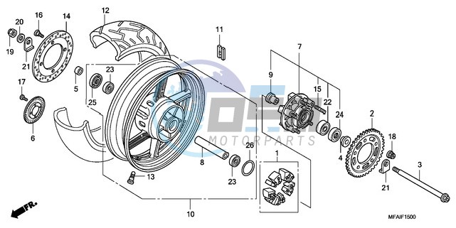 REAR WHEEL