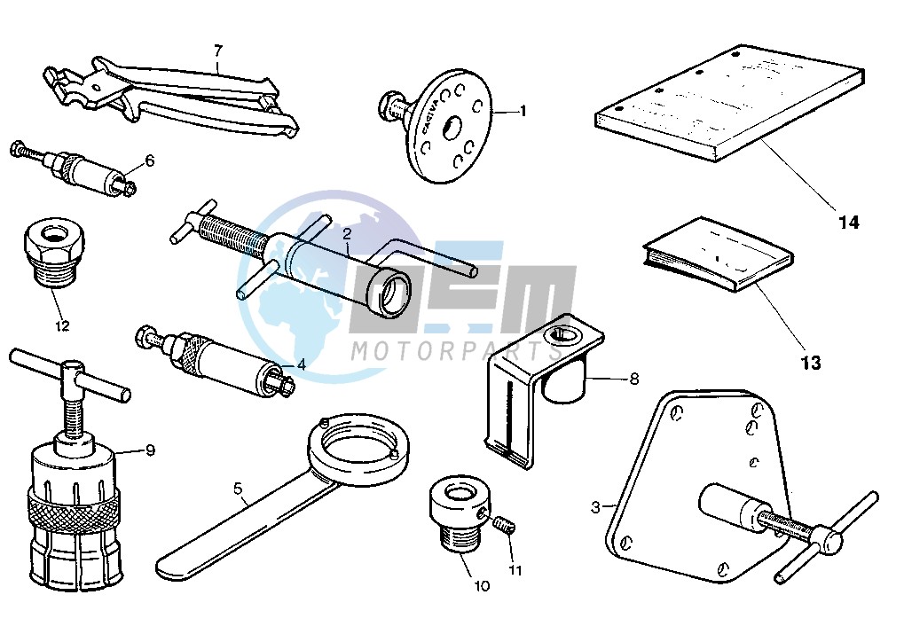 WORKSHOP SERVICE TOOLS