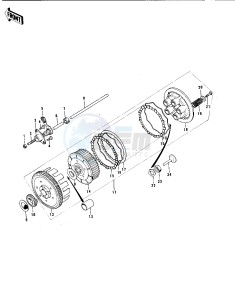 F7 (C-D) 175 drawing CLUTCH -- 74-75 F7-C_F6-D- -