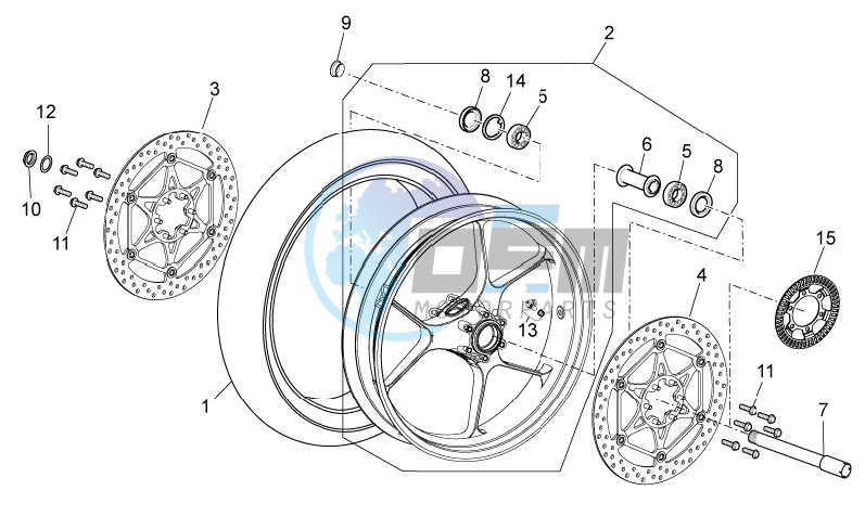 Front wheel