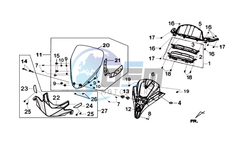 SPEEDOMETER - WINDSCREEN