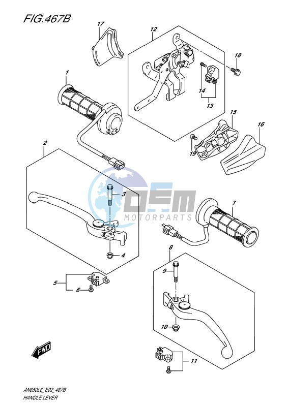 HANDLE LEVER