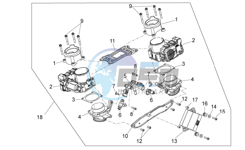 Throttle body