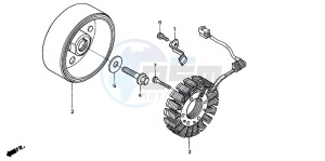 CBF600NA drawing GENERATOR