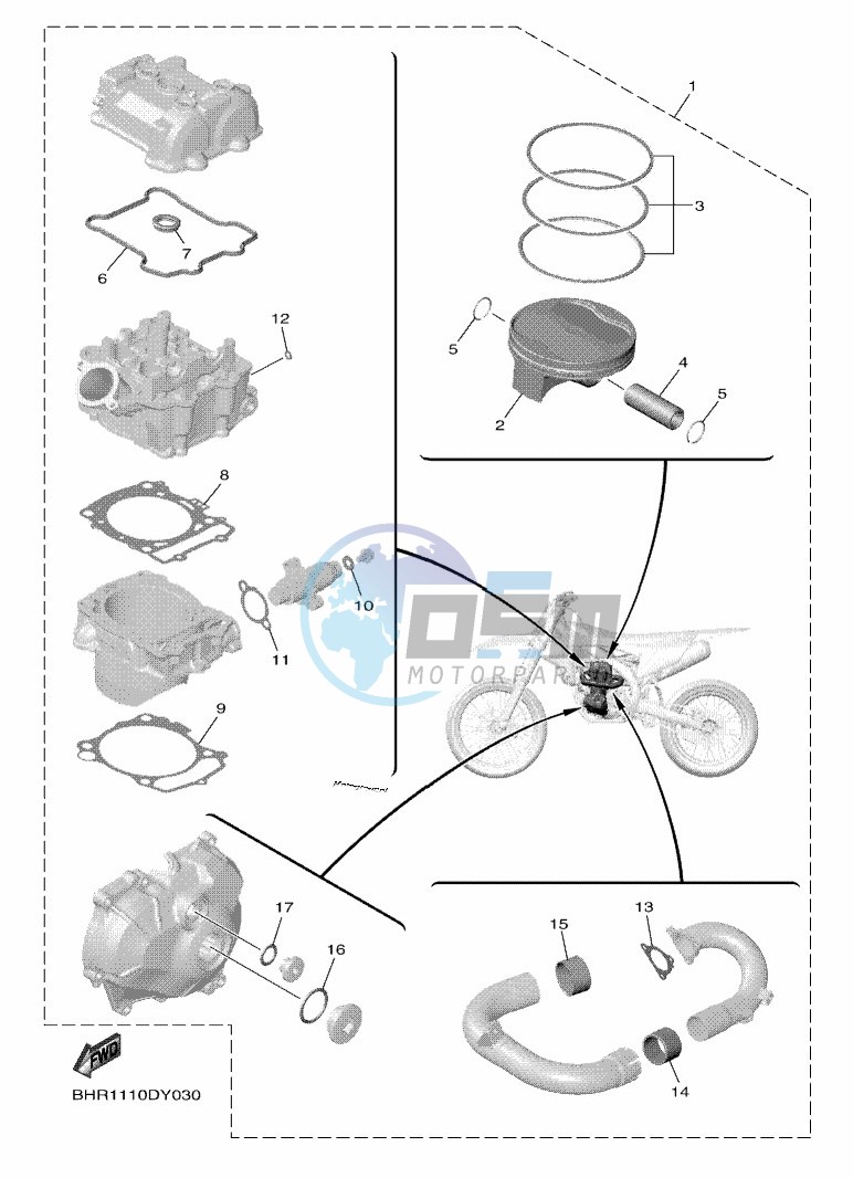 PISTON REBUILT KIT