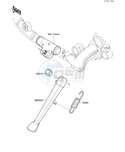 VN 1500 A [VULCAN 88] (A1-A5) [VULCAN 88] drawing STAND