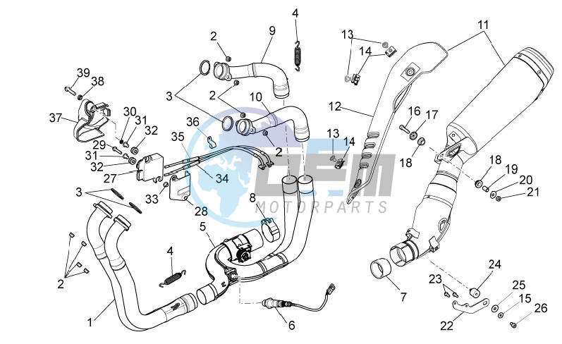 Exhaust pipe I