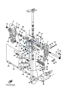 F100A drawing FRONT-FAIRING-BRACKET