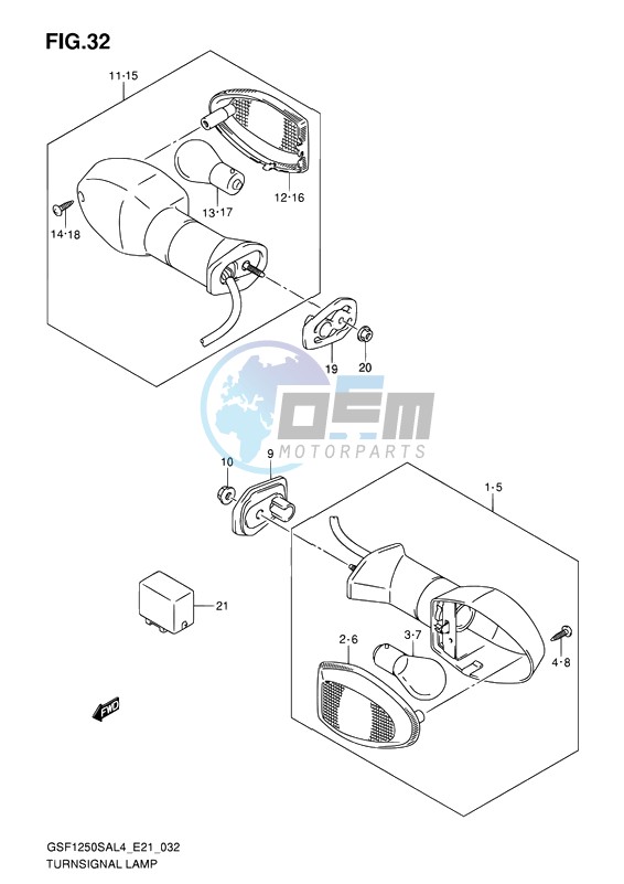 TURNSIGNAL LAMP