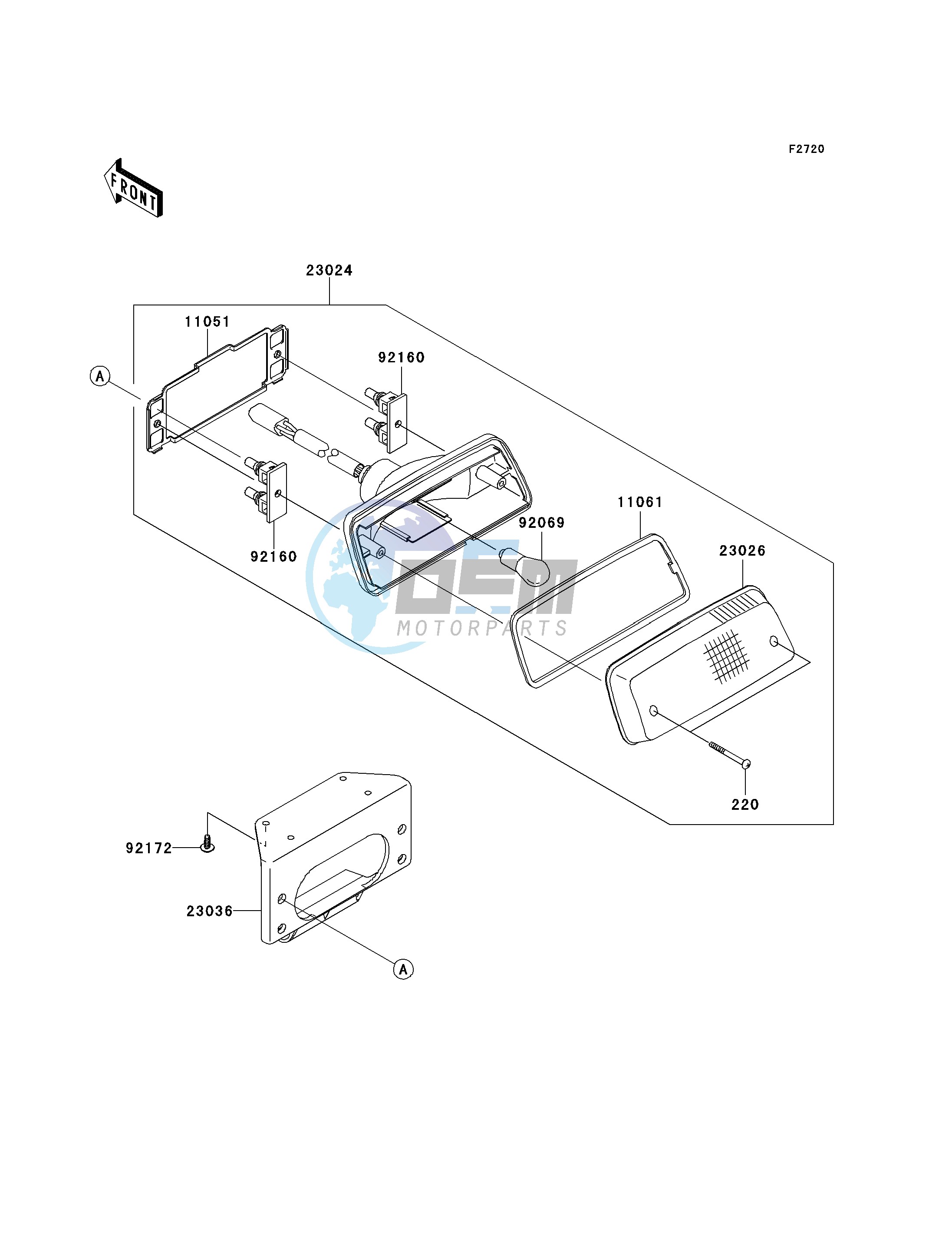 TAILLIGHT-- S- -