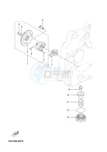 YP250R X-MAX 250 (2DL1 2DL1 2DL1 2DL1) drawing OIL PUMP