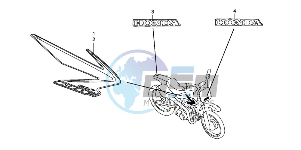 MARK/STRIPE (CRF50F8)