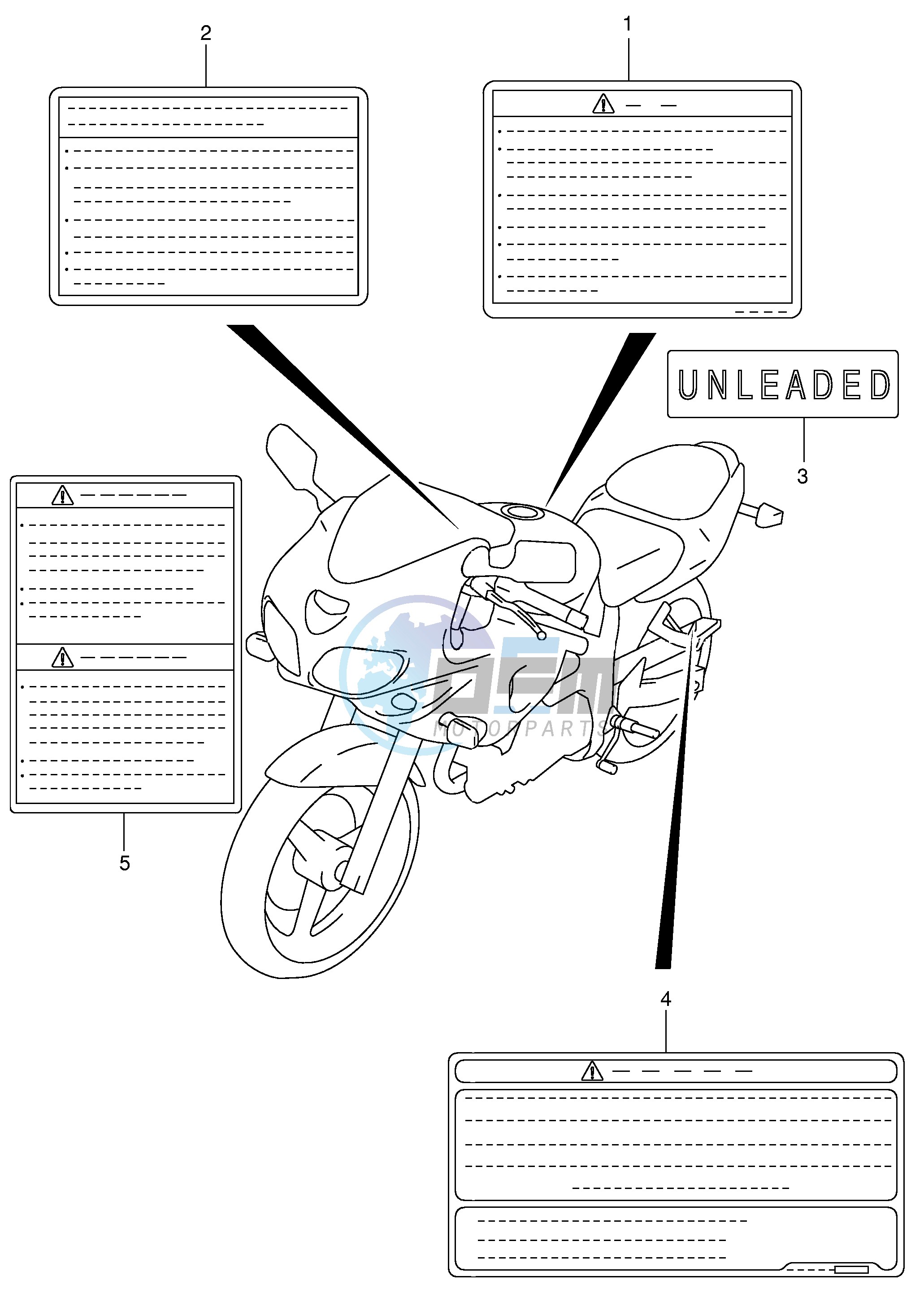 LABEL (MODEL K1)