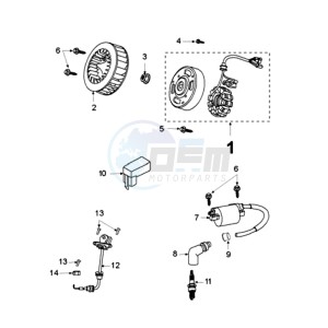 VCLIC BAEV drawing IGNITION PART / WITH SENSOR