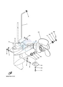 FT9-9GEL drawing LOWER-CASING-x-DRIVE-2