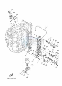 F150AETX drawing CYLINDER-AND-CRANKCASE-3