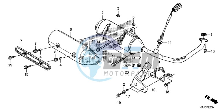 EXHAUST MUFFLER