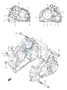 LT-F500F (P24) drawing CRANKCASE