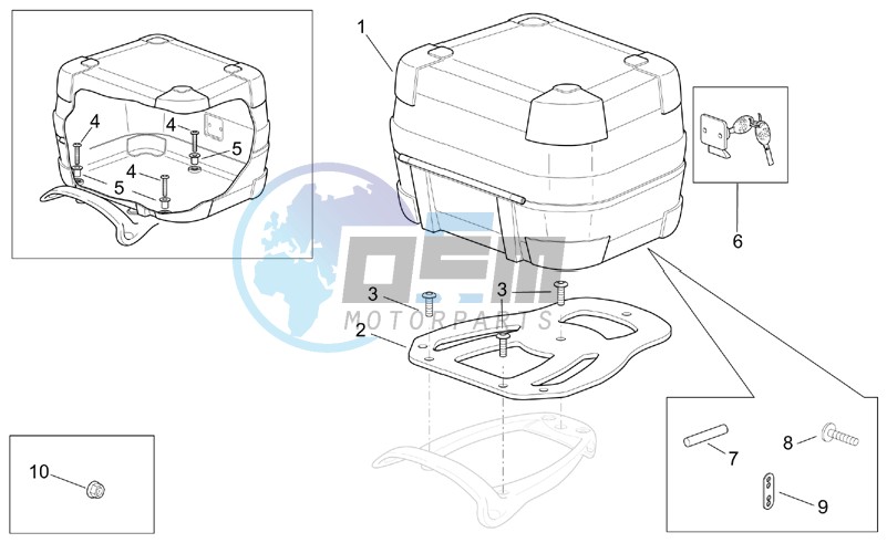 Top box with angulars