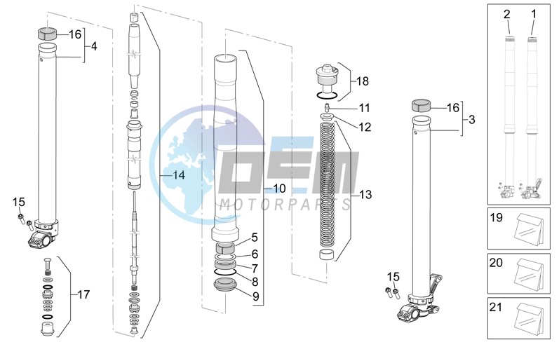 Front fork I