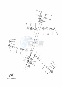 YFM700R (BMD6) drawing STEERING