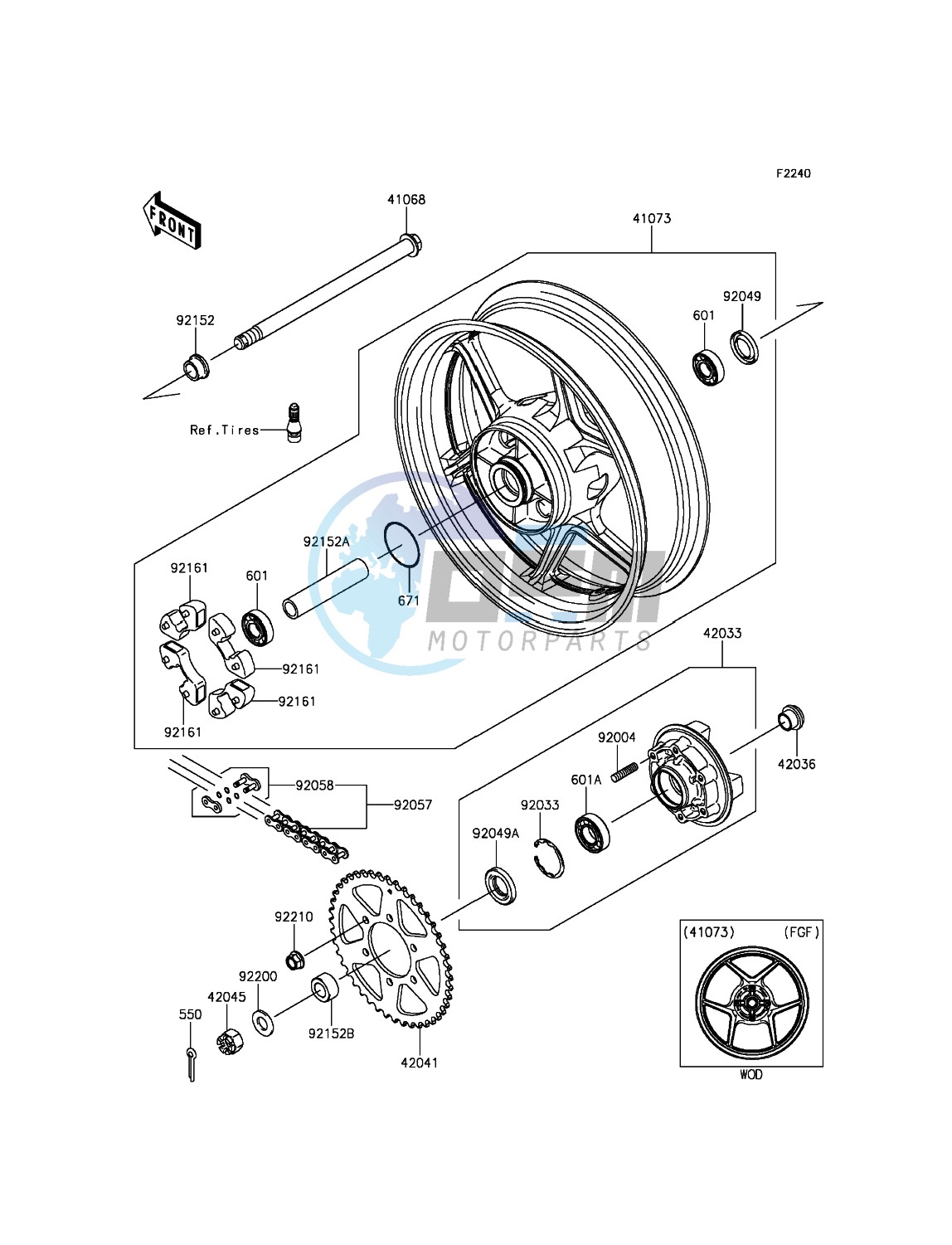 Rear Hub