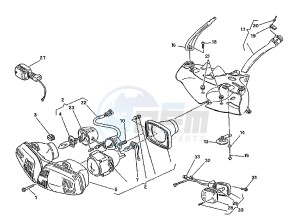 MITO EVOL.125 drawing HEADLIGHT