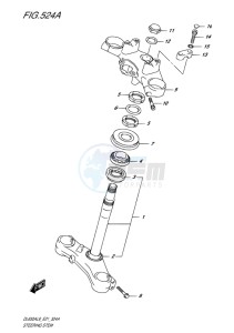 DL650 ABS V-STROM EU drawing STEERING STEM