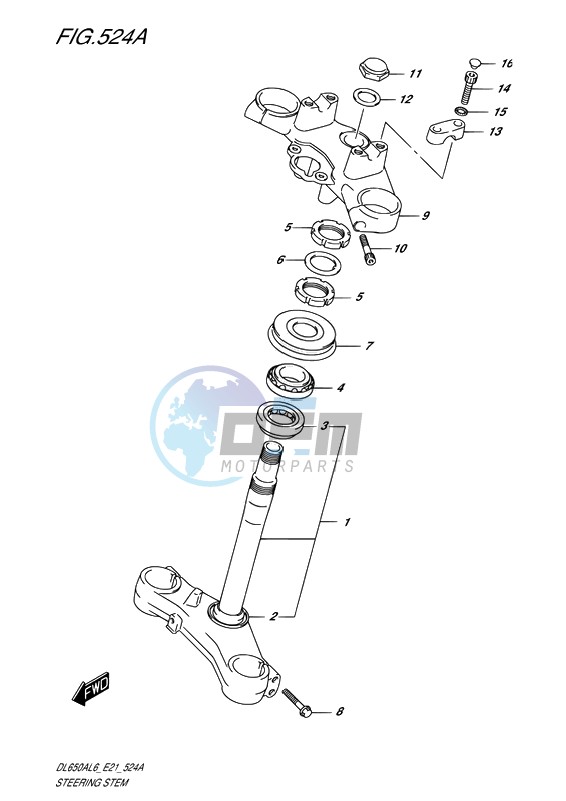 STEERING STEM