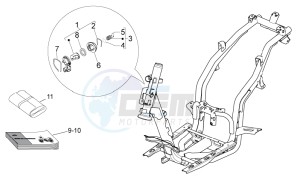 Sport City One 50 4T 2v e2 drawing Lock hardware kit