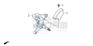 TRX400EX FOURTRAX 400 EX drawing KNUCKLE