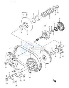 LT-A500F (E24) drawing TRANSMISSION (1)