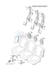 YXC700E YXC700PF VIKING VI (2US3) drawing SEAT 4