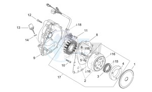 Leonardo 125-150 drawing Ignition unit